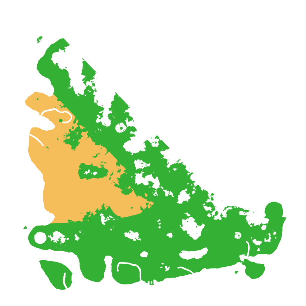 Biome Rust Map: Procedural Map, Size: 4500, Seed: 716555679