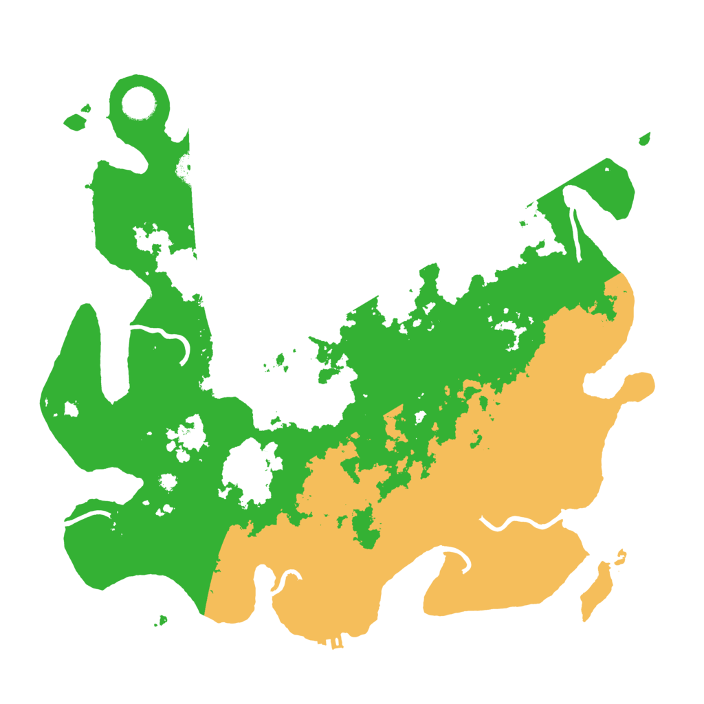 Biome Rust Map: Procedural Map, Size: 3750, Seed: 817621081
