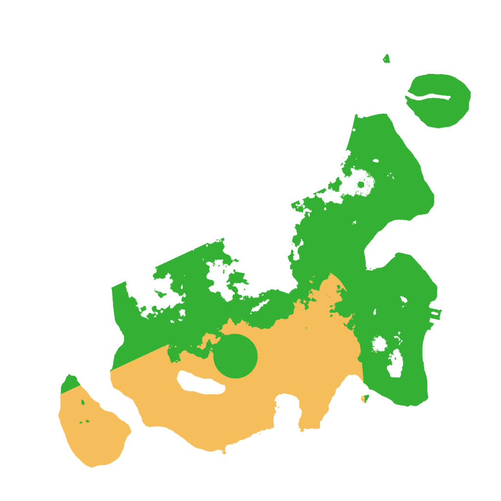 Biome Rust Map: Procedural Map, Size: 3000, Seed: 941484455