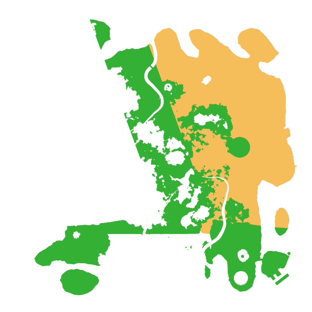 Biome Rust Map: Procedural Map, Size: 4000, Seed: 1762127804