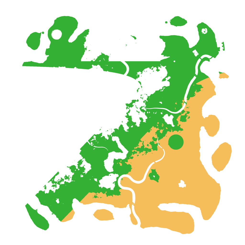 Biome Rust Map: Procedural Map, Size: 4250, Seed: 1555894604