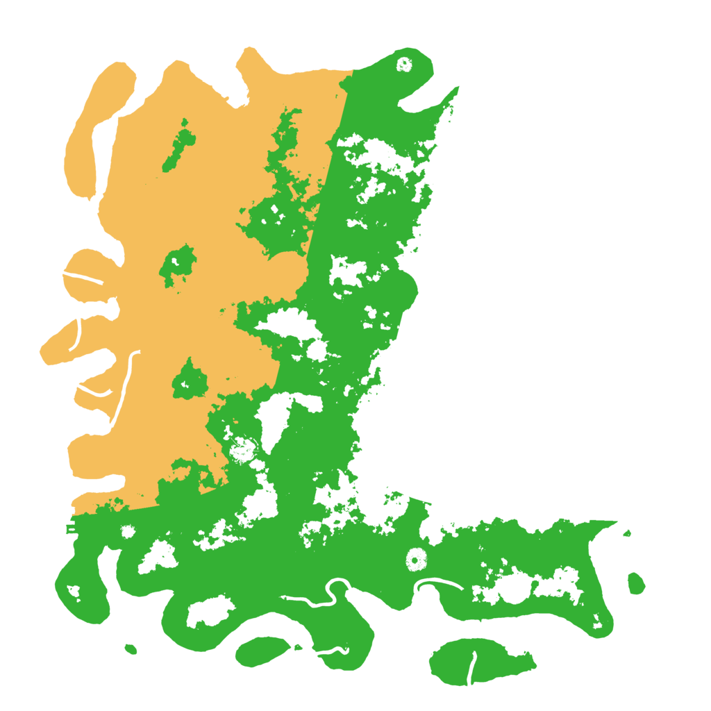 Biome Rust Map: Procedural Map, Size: 4750, Seed: 21542