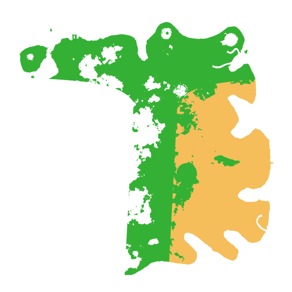 Biome Rust Map: Procedural Map, Size: 4000, Seed: 304853