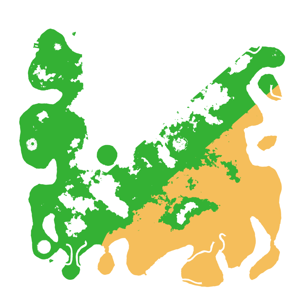 Biome Rust Map: Procedural Map, Size: 4000, Seed: 5148