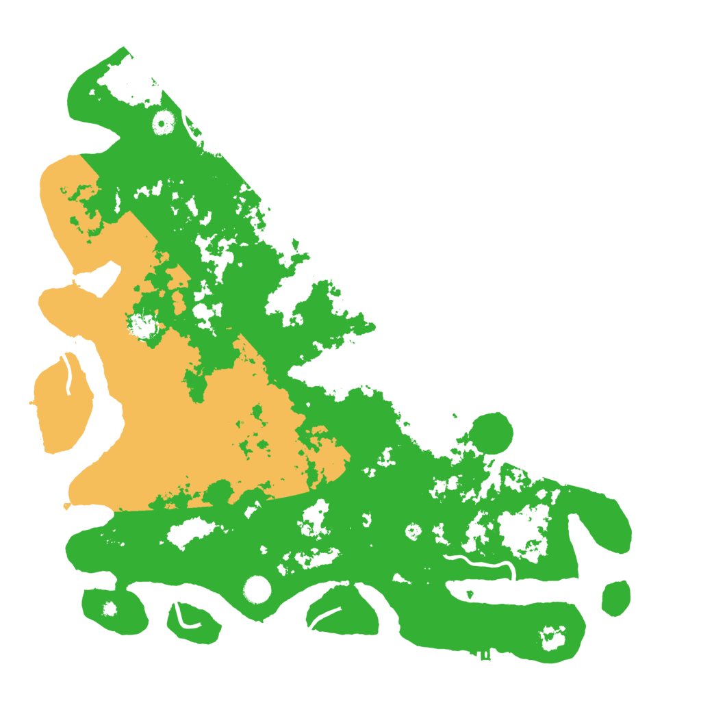 Biome Rust Map: Procedural Map, Size: 4500, Seed: 923379810