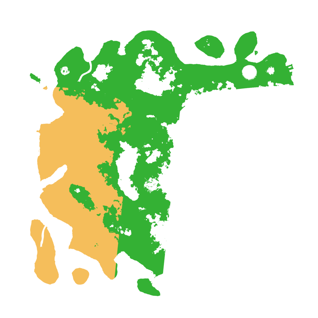 Biome Rust Map: Procedural Map, Size: 3850, Seed: 869588646