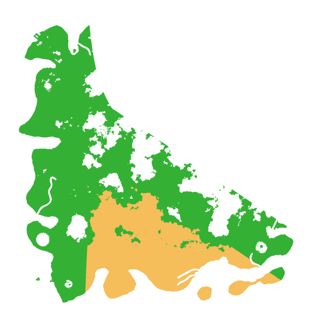 Biome Rust Map: Procedural Map, Size: 4250, Seed: 156142