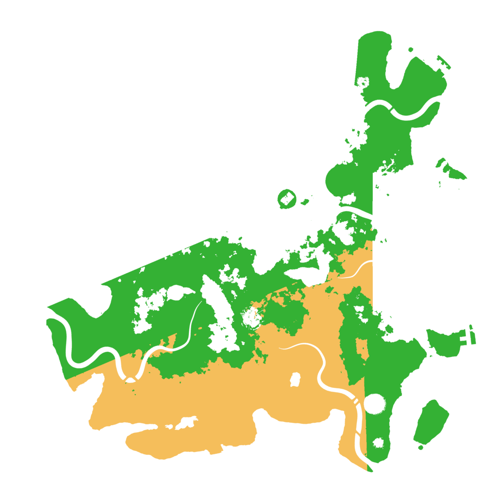 Biome Rust Map: Procedural Map, Size: 4250, Seed: 31732