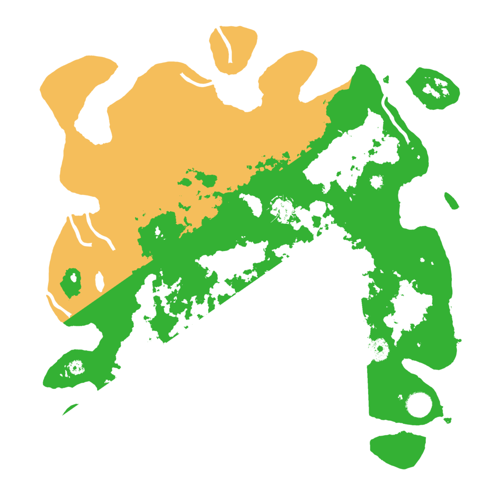 Biome Rust Map: Procedural Map, Size: 3500, Seed: 1872489815