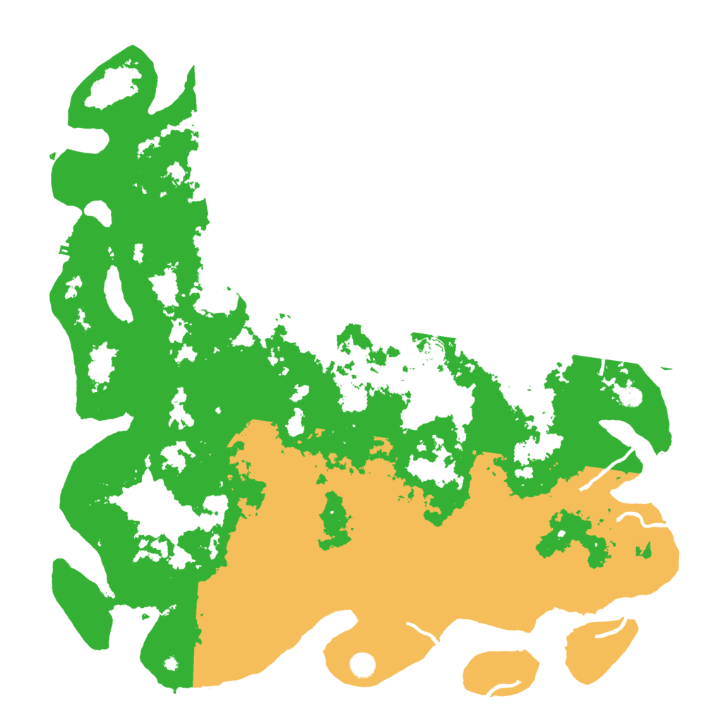 Biome Rust Map: Procedural Map, Size: 5000, Seed: 9756