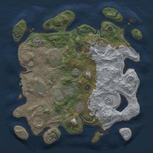 Thumbnail Rust Map: Procedural Map, Size: 3750, Seed: 1644812900, 19 Monuments