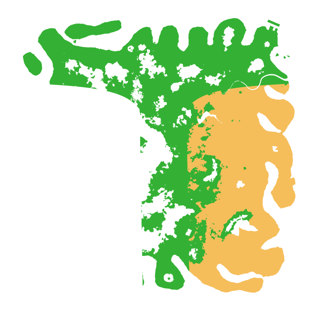 Biome Rust Map: Procedural Map, Size: 5000, Seed: 915