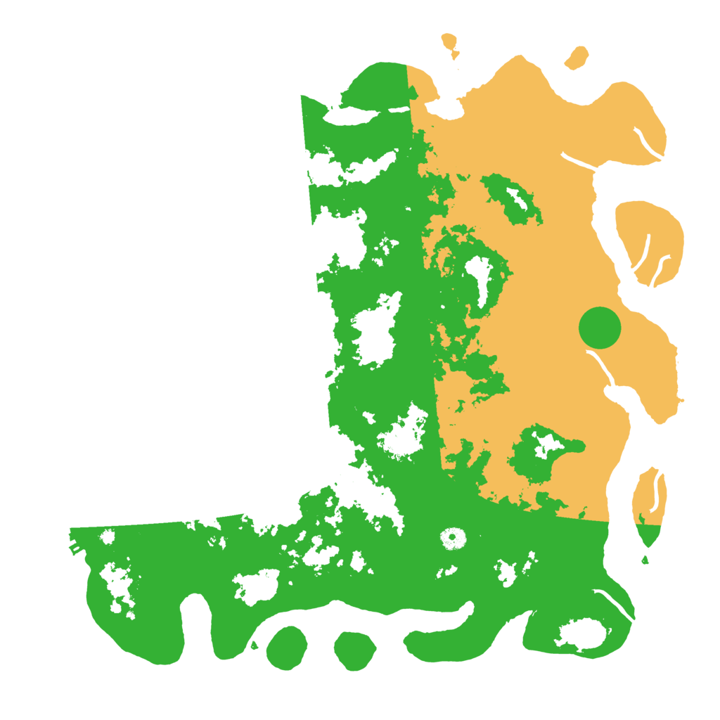 Biome Rust Map: Procedural Map, Size: 4500, Seed: 7452893