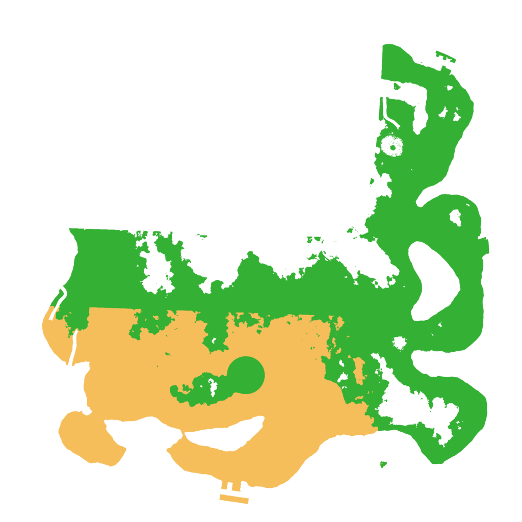 Biome Rust Map: Procedural Map, Size: 3650, Seed: 1363626240