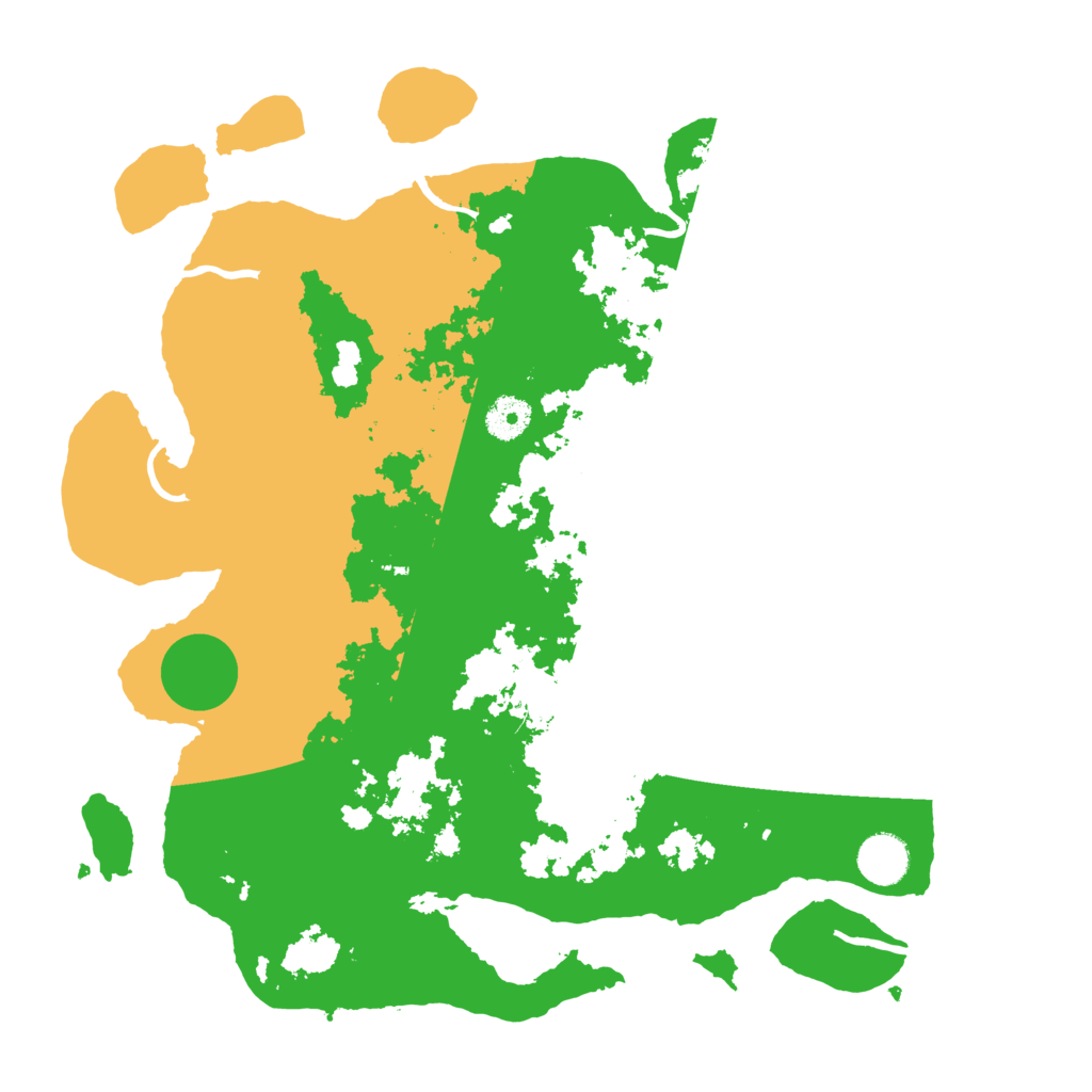 Biome Rust Map: Procedural Map, Size: 3750, Seed: 509856020