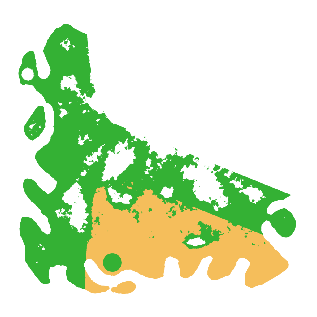 Biome Rust Map: Barren, Size: 4500, Seed: 69