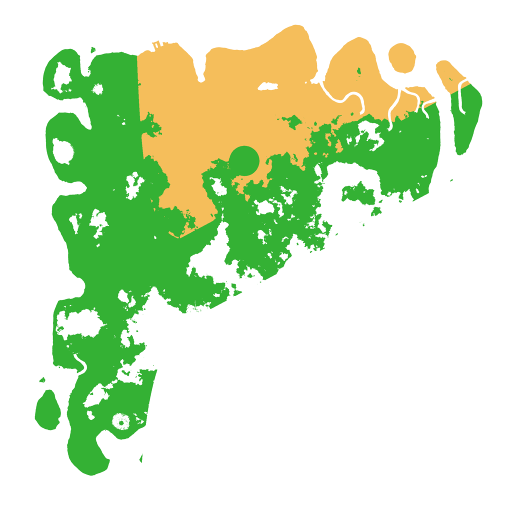 Biome Rust Map: Procedural Map, Size: 4500, Seed: 433220919