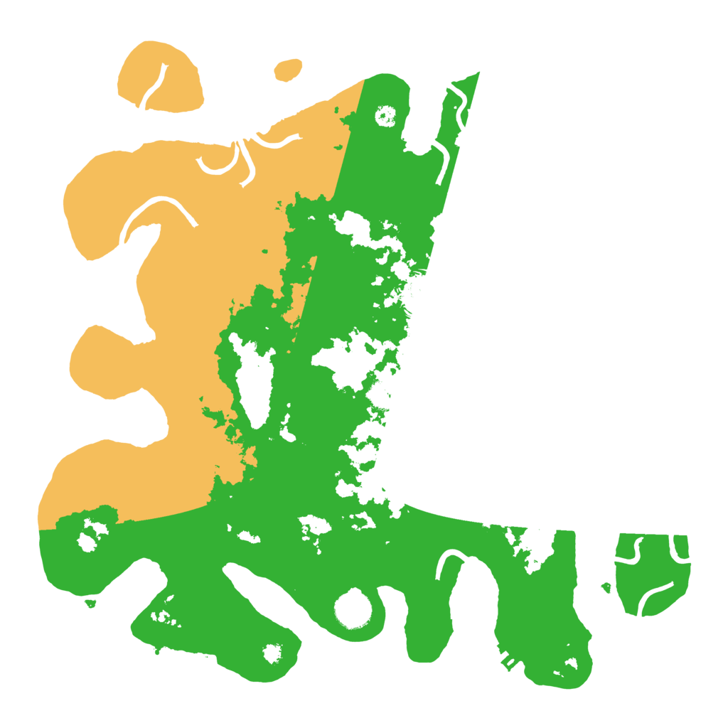 Biome Rust Map: Procedural Map, Size: 3500, Seed: 1267545832