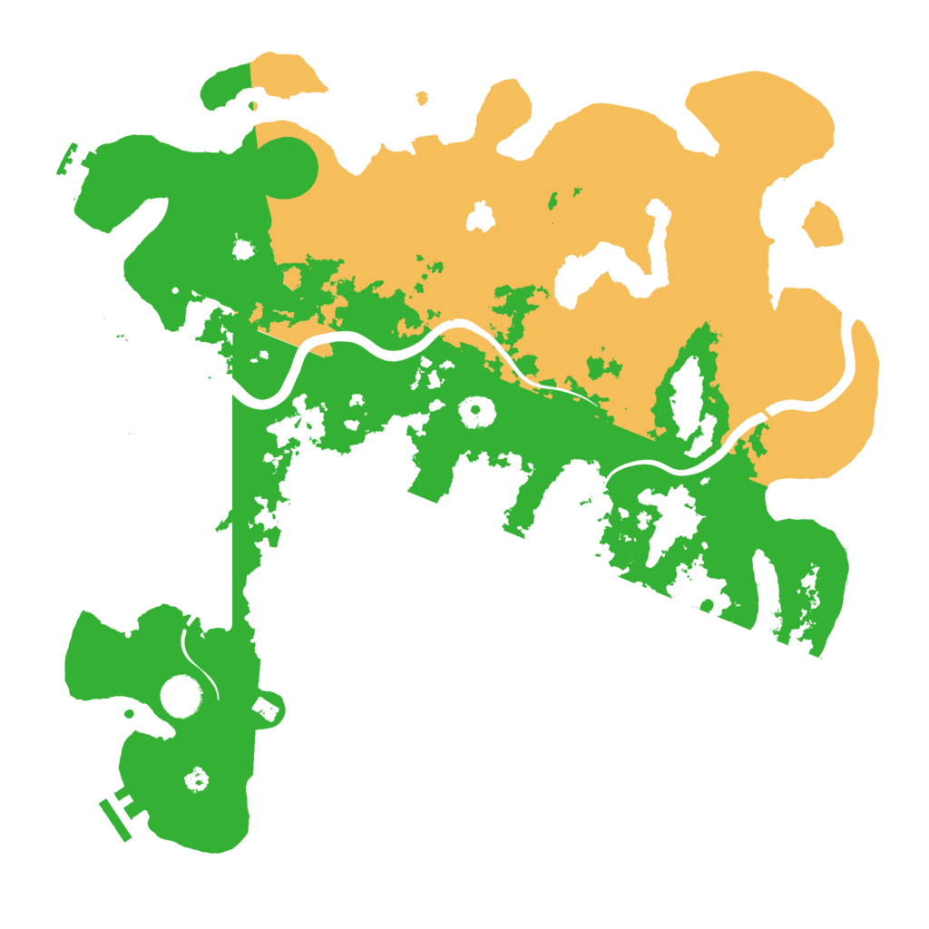 Biome Rust Map: Procedural Map, Size: 4000, Seed: 1385996950