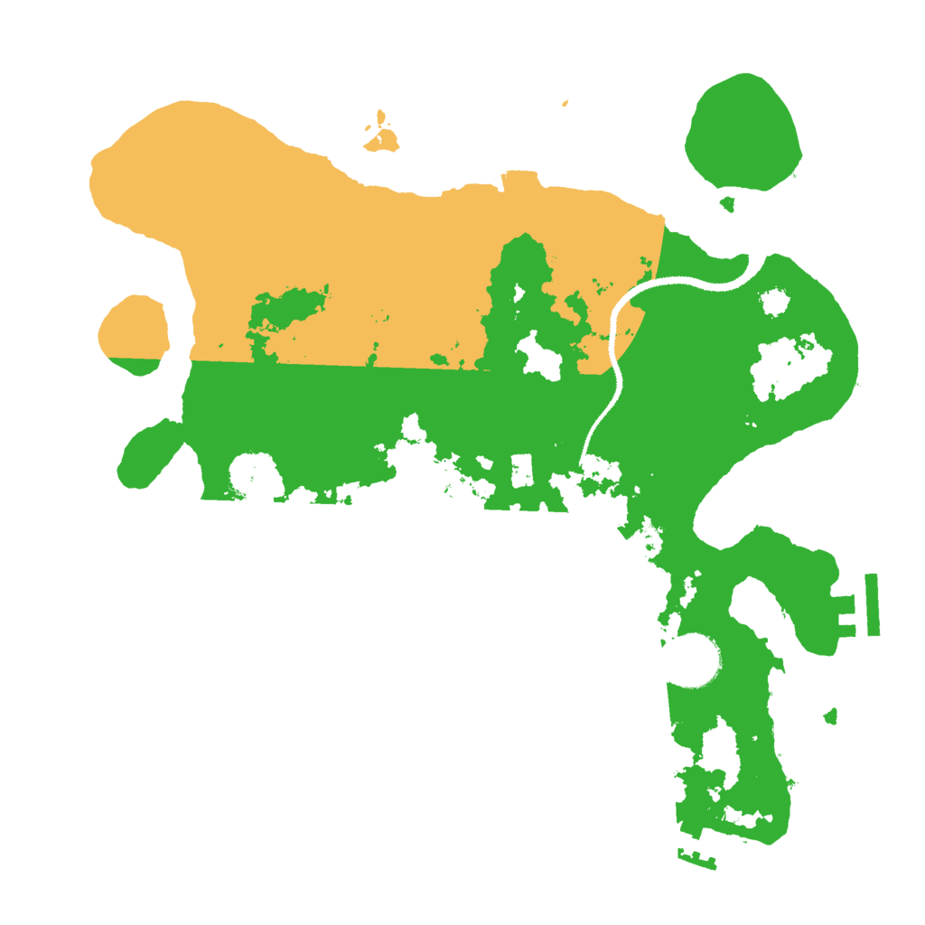 Biome Rust Map: Procedural Map, Size: 3000, Seed: 1962210810