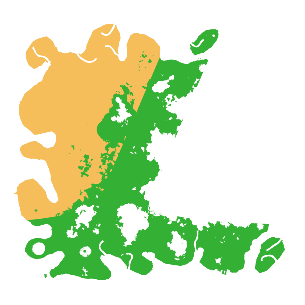 Biome Rust Map: Procedural Map, Size: 4250, Seed: 481231