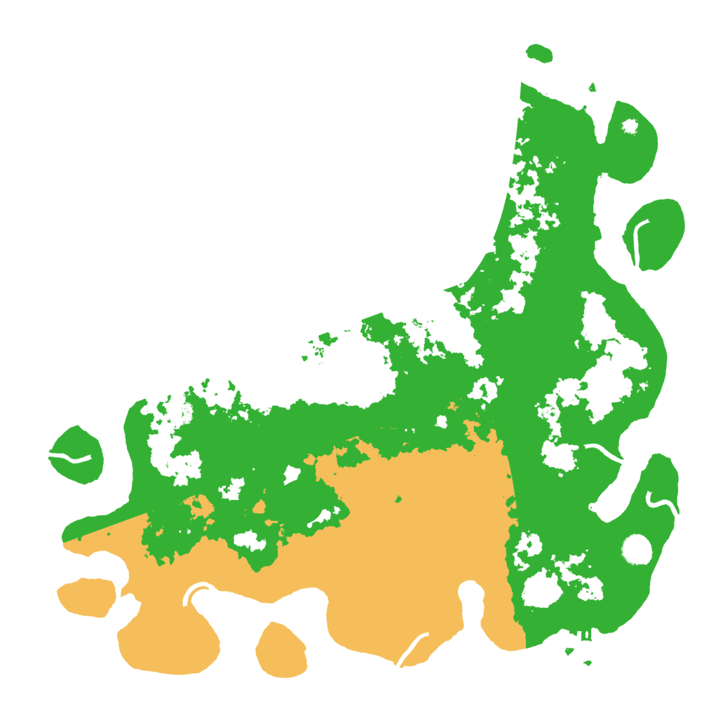 Biome Rust Map: Procedural Map, Size: 4250, Seed: 1574456