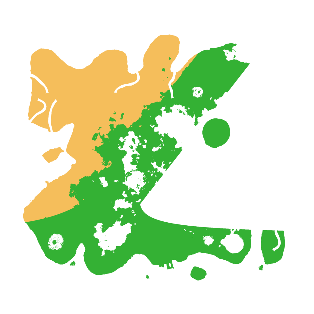 Biome Rust Map: Procedural Map, Size: 3000, Seed: 195637815