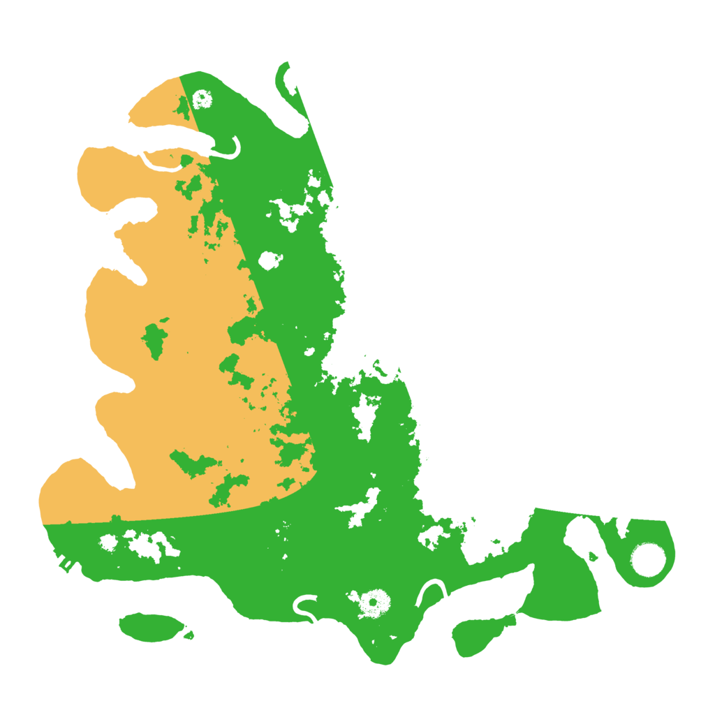 Biome Rust Map: Procedural Map, Size: 3700, Seed: 1650293693