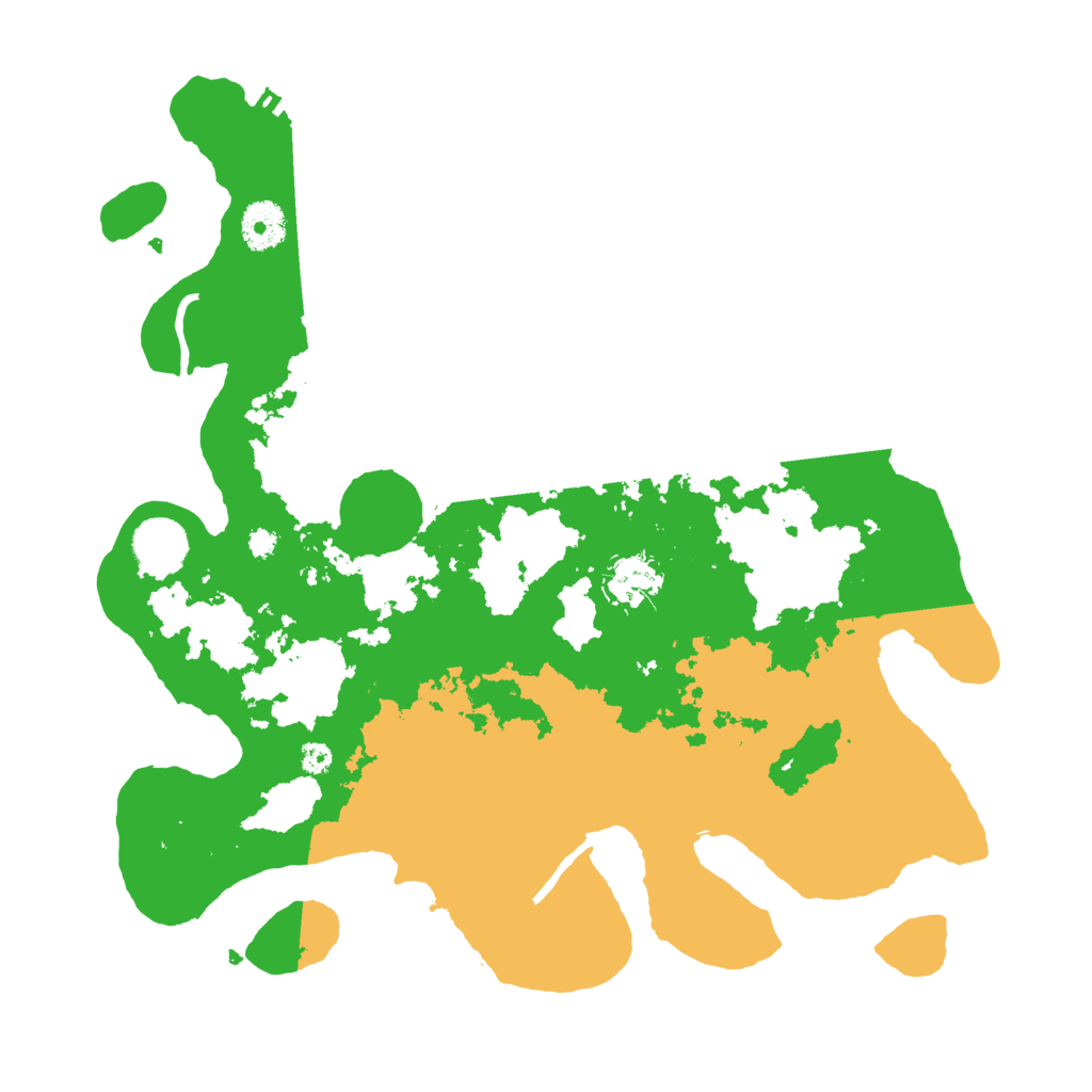 Biome Rust Map: Procedural Map, Size: 3500, Seed: 1273241005