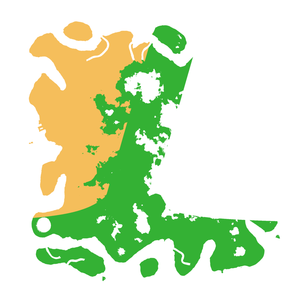 Biome Rust Map: Procedural Map, Size: 3700, Seed: 1230315573