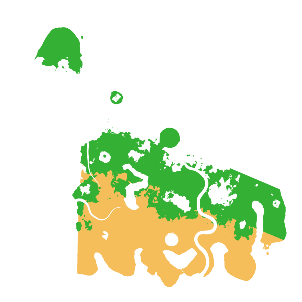 Biome Rust Map: Procedural Map, Size: 4000, Seed: 791920