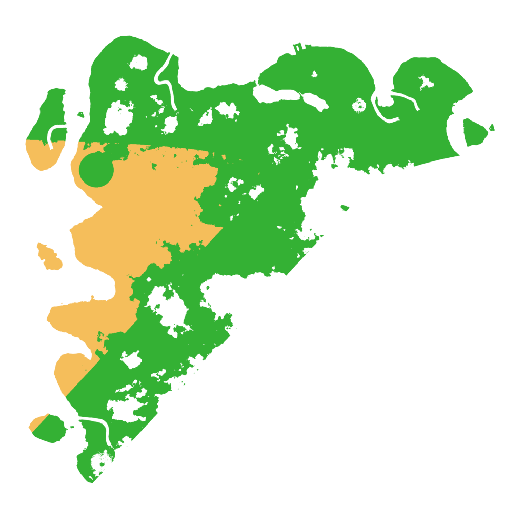 Biome Rust Map: Procedural Map, Size: 4000, Seed: 660713