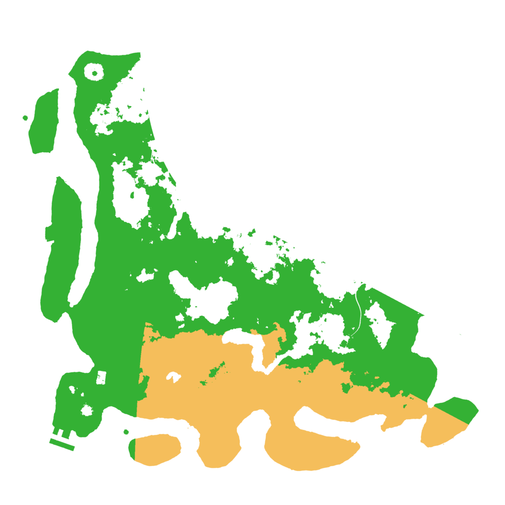 Biome Rust Map: Procedural Map, Size: 4000, Seed: 169143
