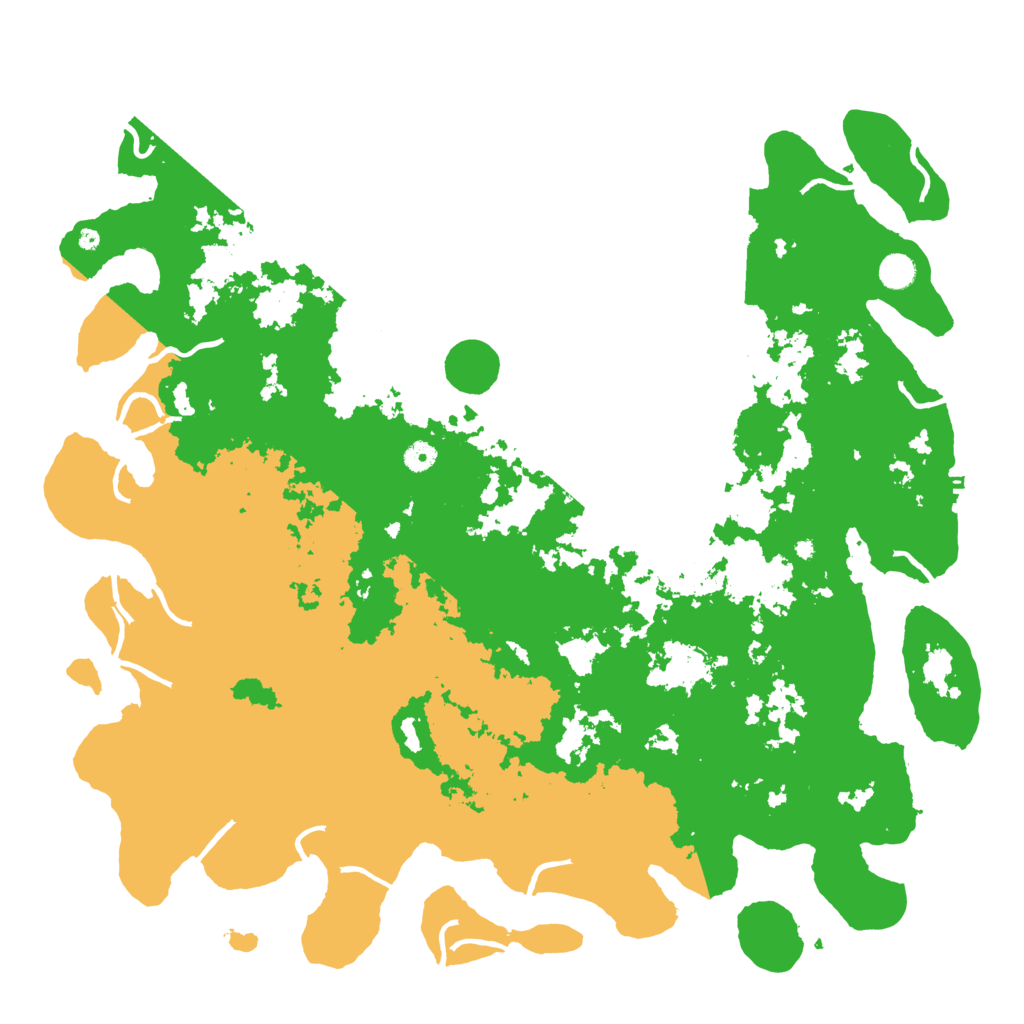 Biome Rust Map: Procedural Map, Size: 5000, Seed: 235479