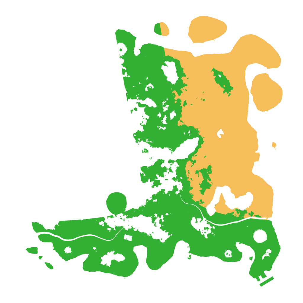 Biome Rust Map: Procedural Map, Size: 4000, Seed: 248291