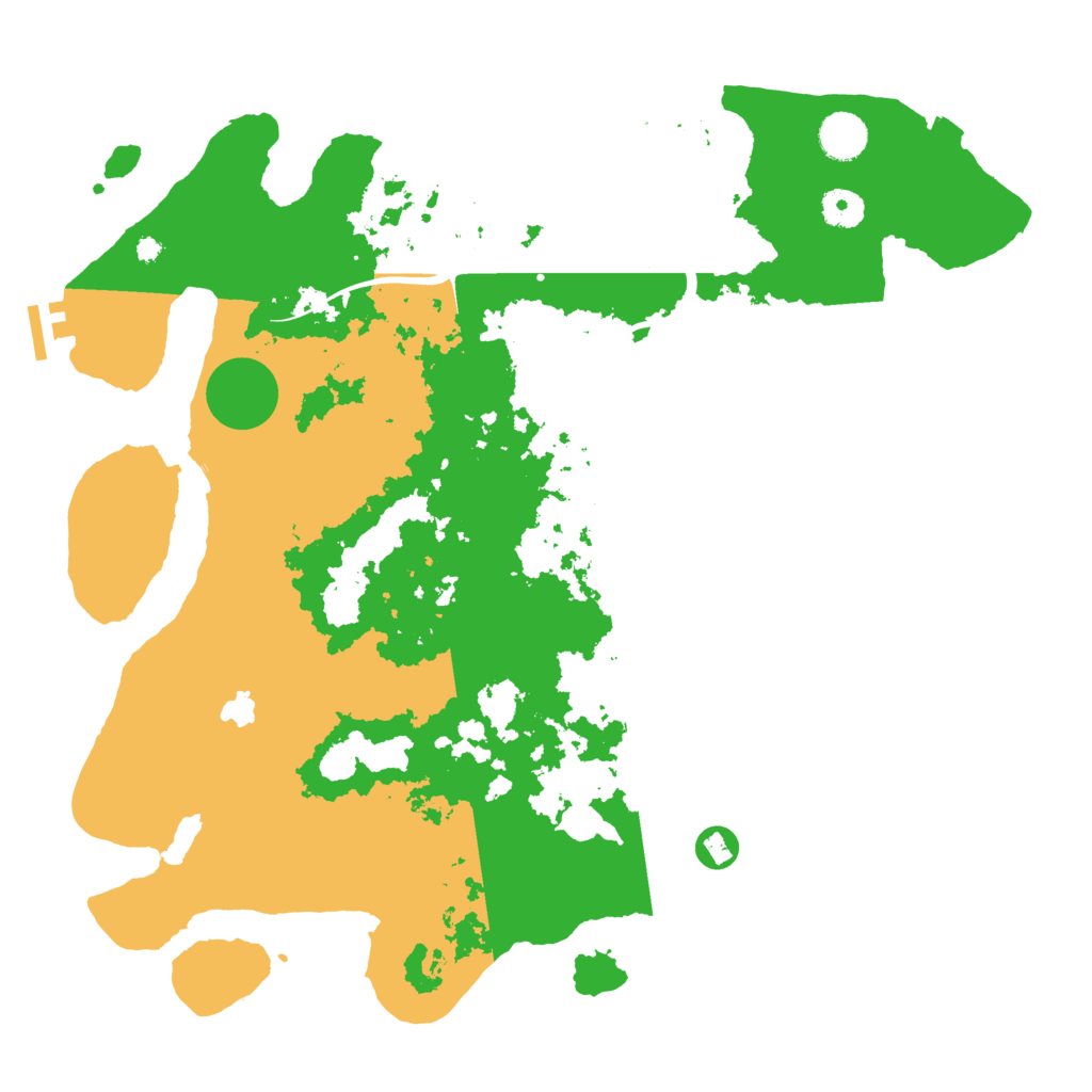 Biome Rust Map: Procedural Map, Size: 4000, Seed: 99313