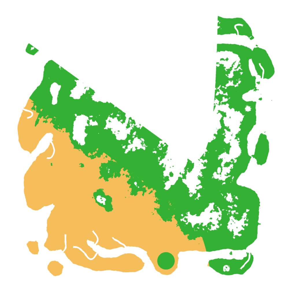 Biome Rust Map: Procedural Map, Size: 4500, Seed: 1065821631