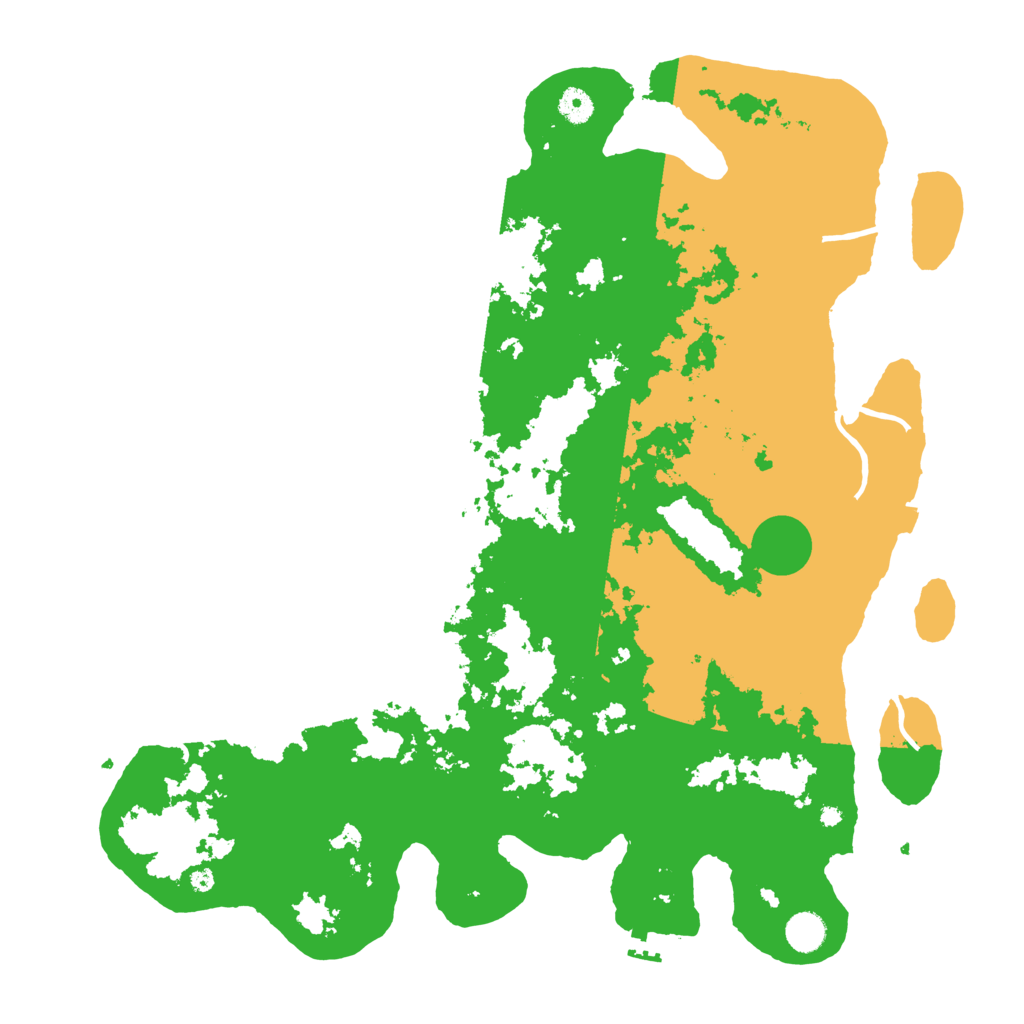 Biome Rust Map: Procedural Map, Size: 4500, Seed: 4300