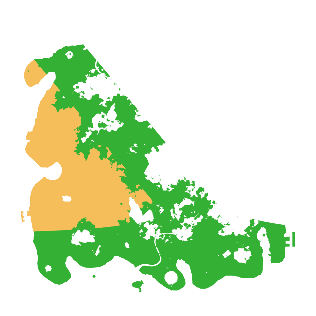 Biome Rust Map: Procedural Map, Size: 4300, Seed: 24860839