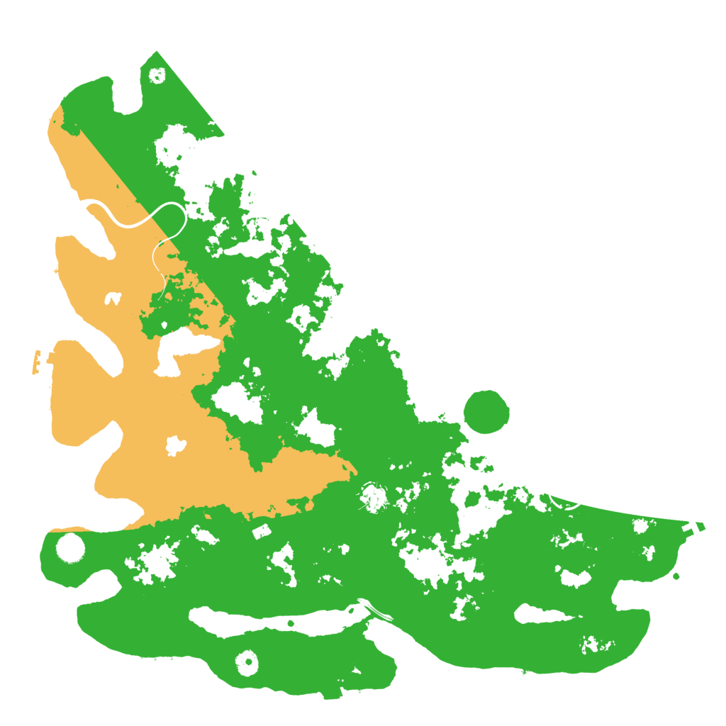 Biome Rust Map: Procedural Map, Size: 4500, Seed: 1720176071