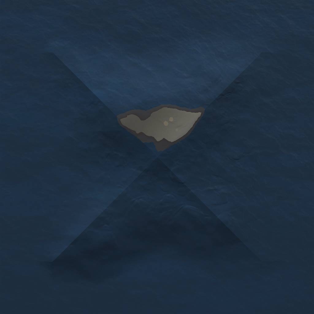 Rust Map: Procedural Map, Size: 1000, Seed: 11551, 3 Monuments