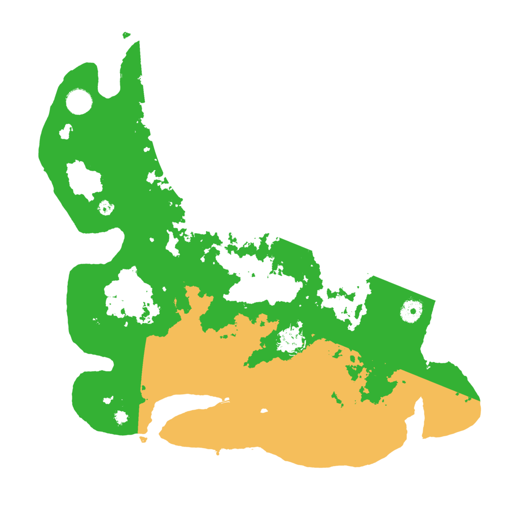 Biome Rust Map: Procedural Map, Size: 3500, Seed: 1935384243