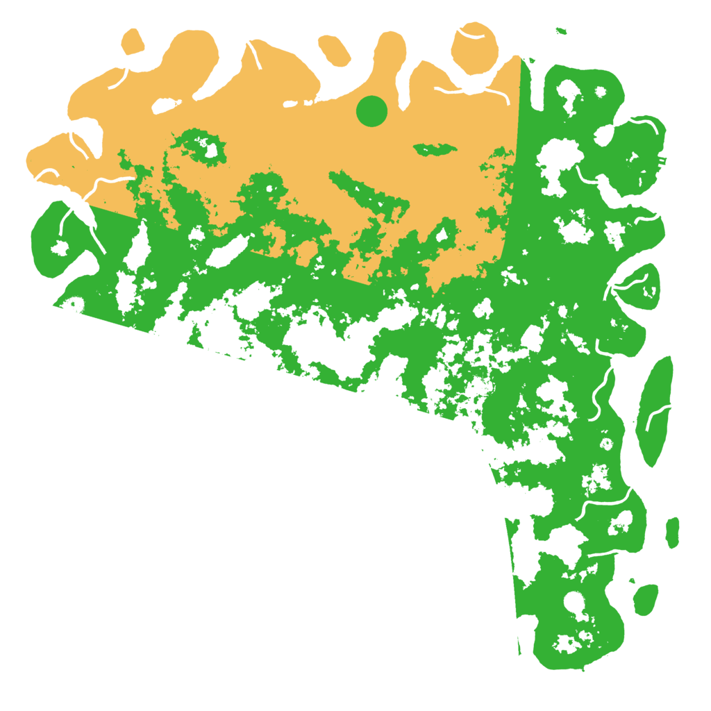 Biome Rust Map: Procedural Map, Size: 6000, Seed: 17355738