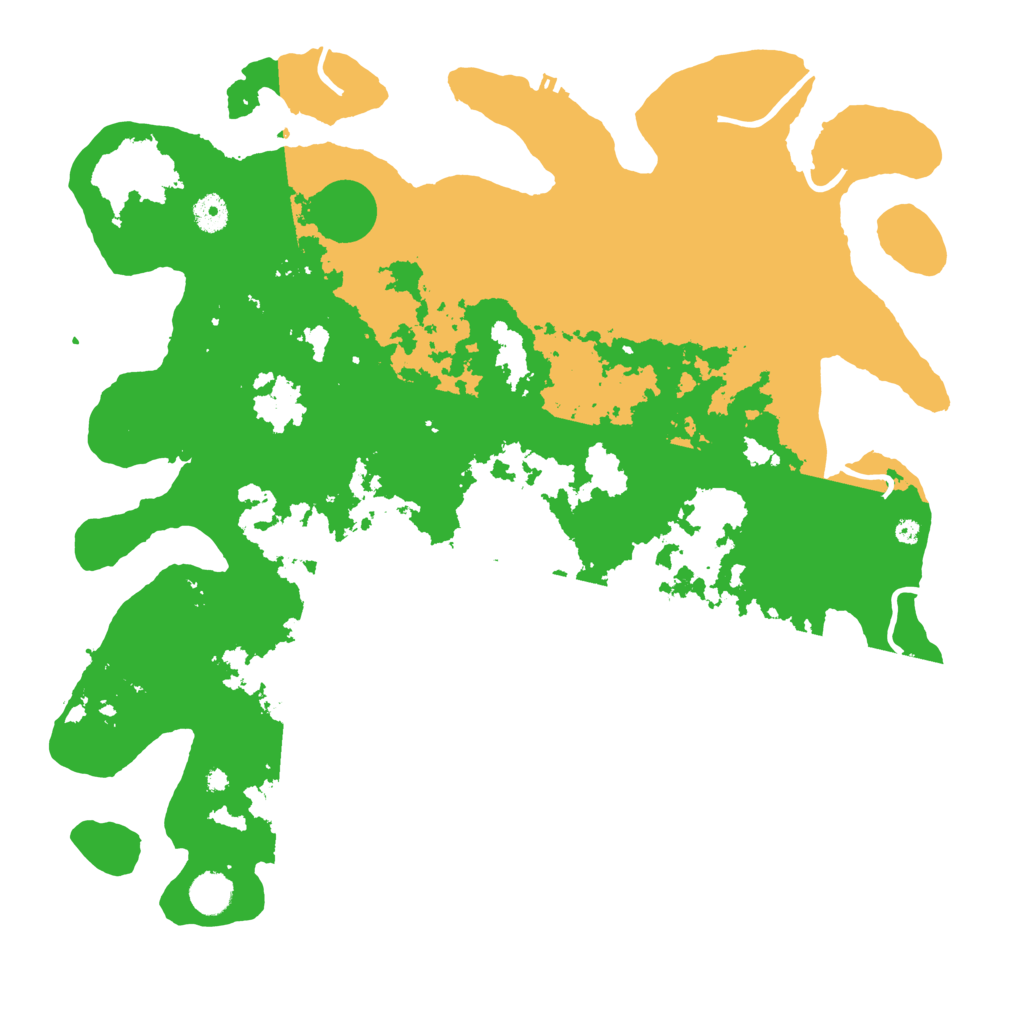 Biome Rust Map: Procedural Map, Size: 4300, Seed: 903981554