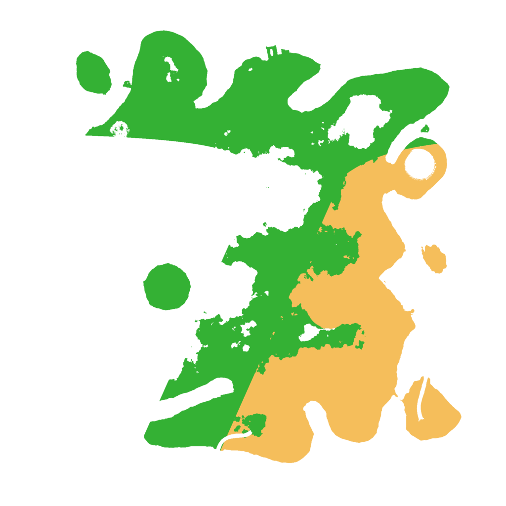 Biome Rust Map: Procedural Map, Size: 3000, Seed: 2445312
