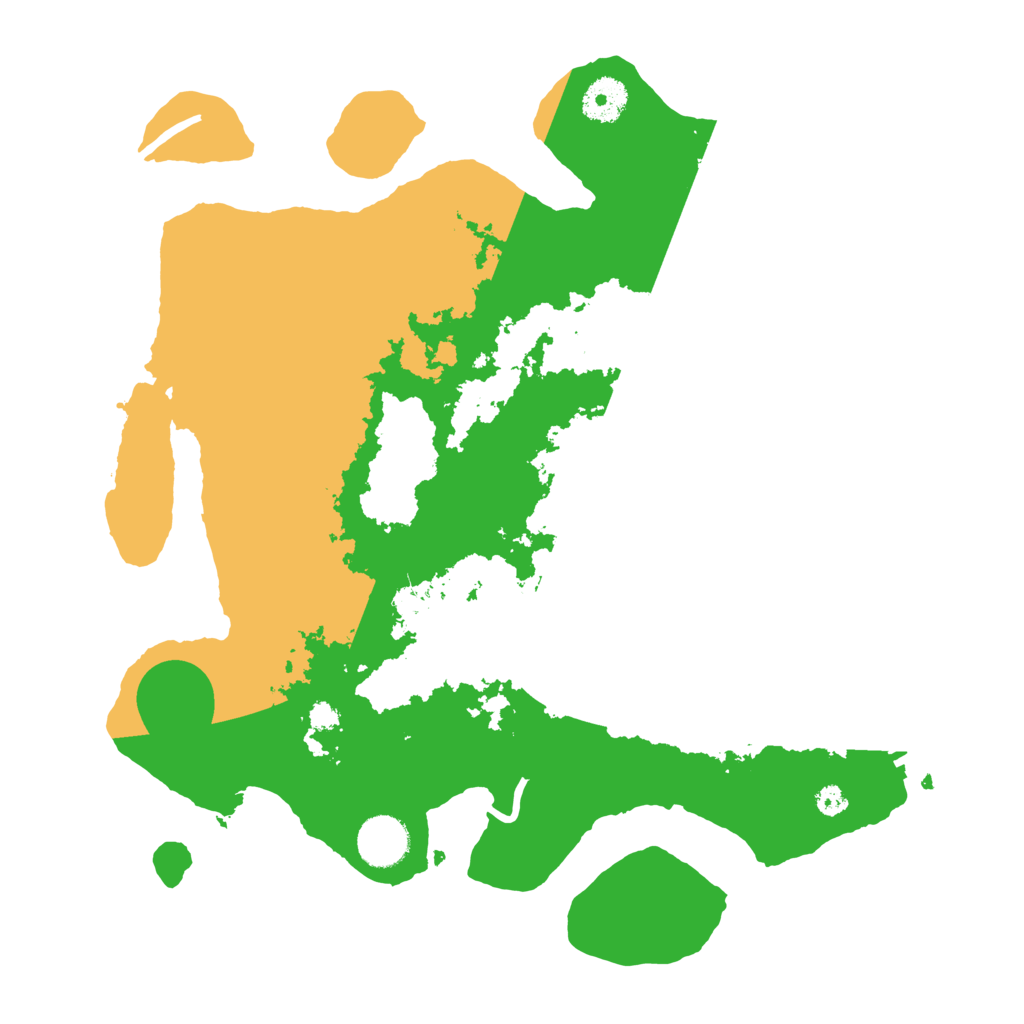 Biome Rust Map: Procedural Map, Size: 3500, Seed: 2038887962