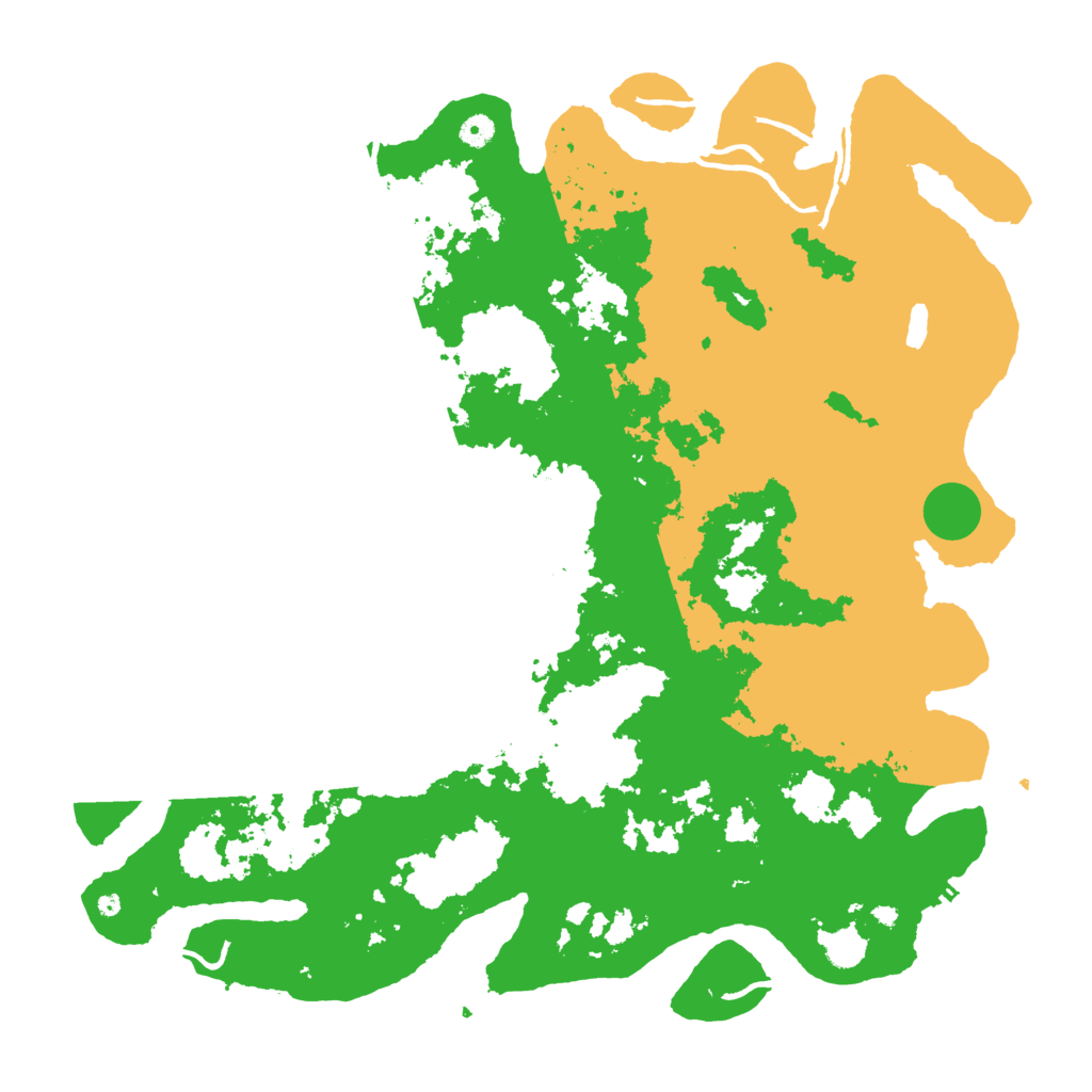 Biome Rust Map: Procedural Map, Size: 5000, Seed: 470999557