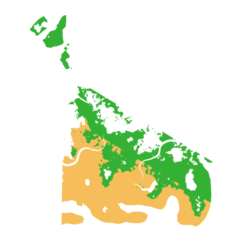 Biome Rust Map: Procedural Map, Size: 4500, Seed: 606973123