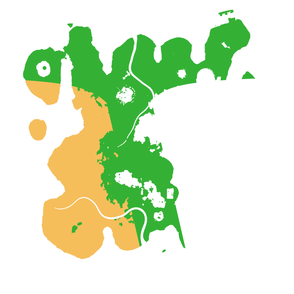 Biome Rust Map: Procedural Map, Size: 3000, Seed: 761096750