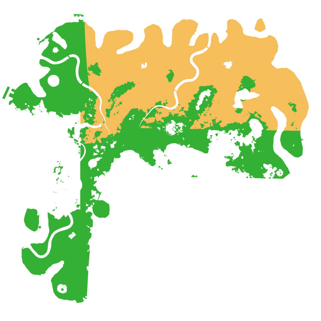 Biome Rust Map: Procedural Map, Size: 5000, Seed: 112466356